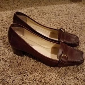 Anne Klein flex brown dress shoes
